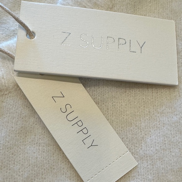 Z Supply Cream Sweater with Red Bow Details - Picture 6 of 6